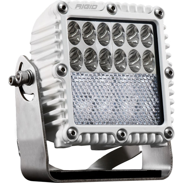 RIGID Q-Series PRO LED Light Driving/Down Diffused Combo White Housing Single