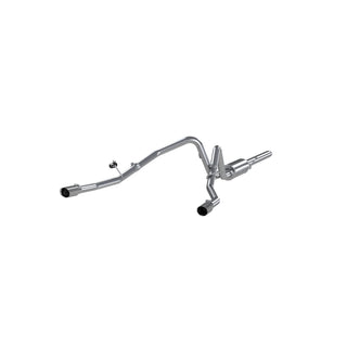 MBRP Exhaust 2 1/2in. Cat Back; Dual Split Rear; T304