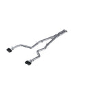 MBRP Exhaust 3in. Cat Back; Dual Rear; Quad Tips