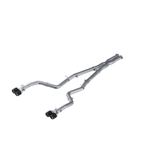 MBRP Exhaust 3in. Cat Back; Dual Rear; Quad Tips