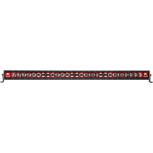 RIGID Radiance Plus LED Light Bar Broad-Spot Optic 50 Inch With Red Backlight