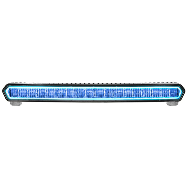RIGID Industries SR-L Series Marine 20 Inch LED Light Bar Black Housing With Red Halo