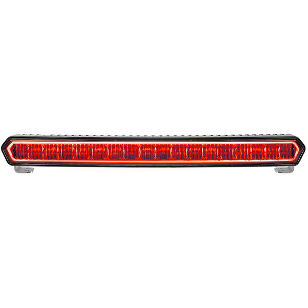 RIGID SR-L Series 20 Inch Off-Road LED Light Bar Red Halo Black Housing