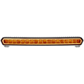 RIGID SR-L Series 20 Inch Off-Road LED Light Bar Amber Halo Black Housing