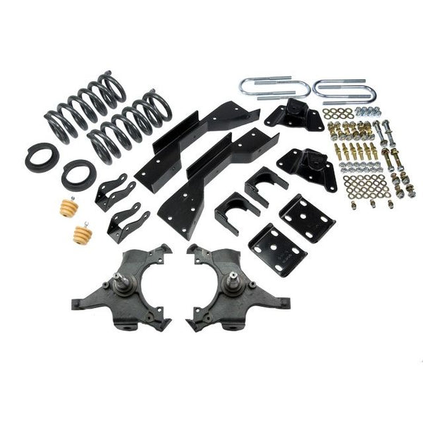 BELLTECH 794 LOWERING KITS  Front And Rear Complete Kit W/O Shocks 1995-1999 Chevrolet Tahoe/Yukon (2DR only) 4 in. or 5 in. F/5.5 in. R drop W/O Shocks