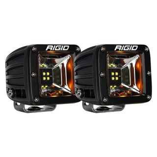 RIGID Radiance Scene Light W/Amber Backlight Surface Mount Black Housing Pair