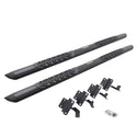 Go Rhino V3417780T - V3 Series Aluminum Side Steps with Mounting Brackets - Textured Black