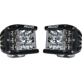 RIGID D-SS PRO Side Shooter Spot Optic Surface Mount Black Housing Pair