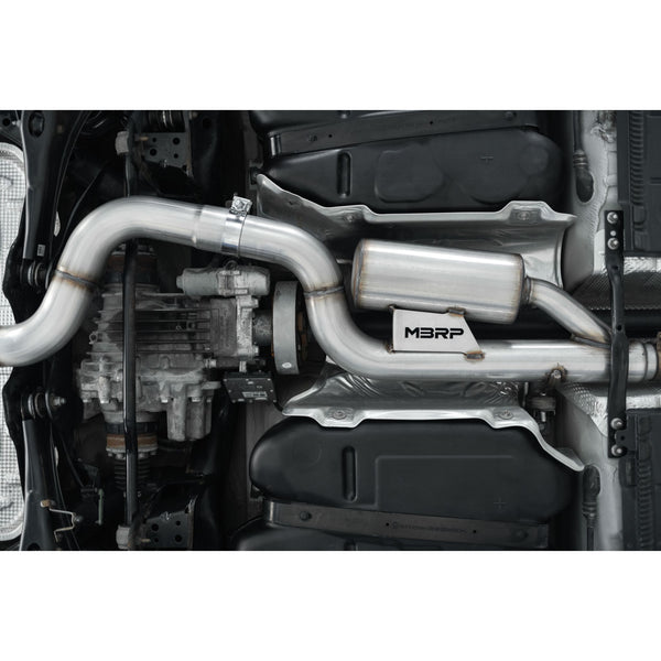 MBRP PRO Series Volkswagen 3" Cat Back Quad Rear Exhaust