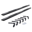 Go Rhino V3418087T - V3 Series Aluminum Side Steps with Mounting Brackets - Textured Black