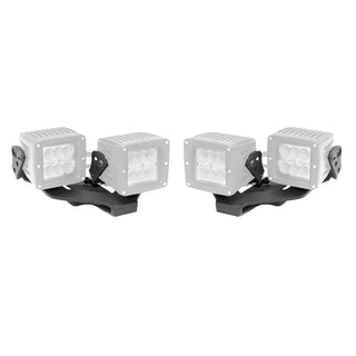 Go Rhino 732231T - XE Center Hood Light Mount - Textured Black