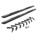 Go Rhino V3423580T - V3 Series Aluminum Side Steps with Mounting Brackets - Textured Black