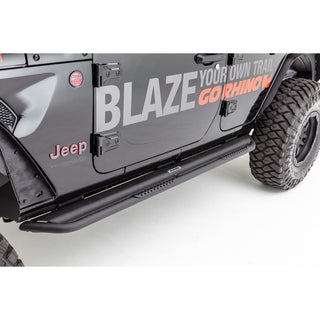 Go Rhino DS4927T - Dominator Xtreme DS SideSteps With Mounting Bracket Kit - Textured Black
