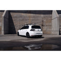 MBRP PRO Series Golf GTI 3" Cat Back Dual Split Rear Exit Exhaust System with CF