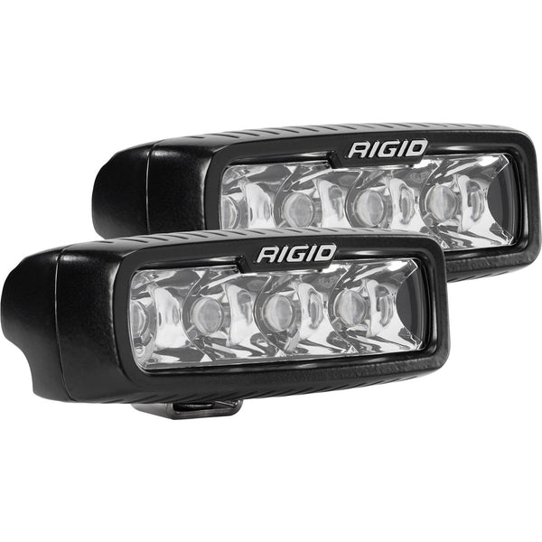RIGID SR-M Series PRO Spot Optic Surface Mount Black Housing Pair