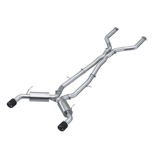 MBRP Exhaust 3" Cat Back Dual Rear T304 with Carbon Fiber Tips