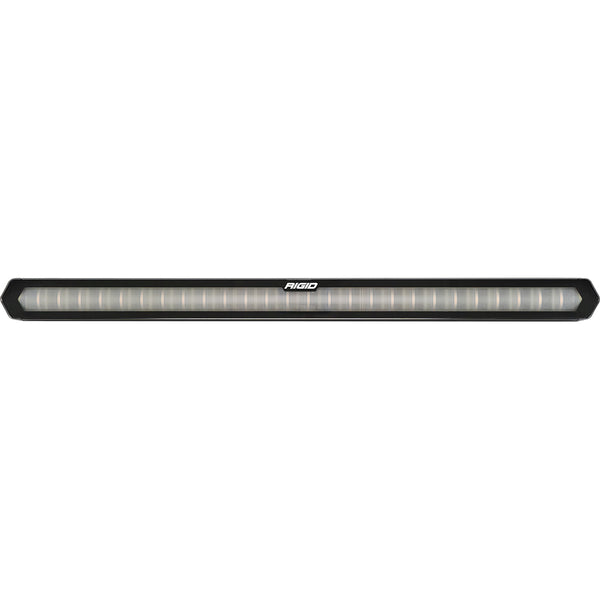 RIGID 28 inch Rear Facing LED Chase Bar with 27 Pre-Programmed Modes And 5 Colors Black Housing Race Compliant For Series Requiring Strobing Blue Amber Green And Red Tube Mounts Included