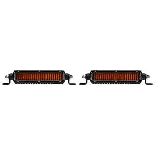 SR-Series SAE 6 Inch with Amber PRO Lens - Pair