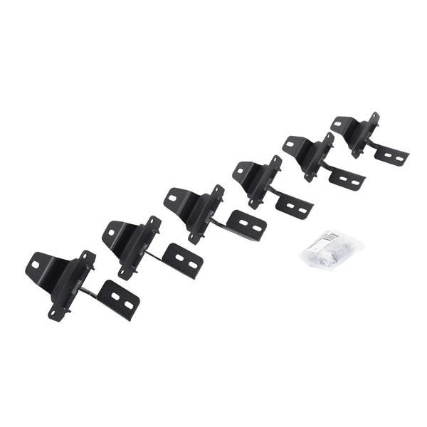 Go Rhino 6945066 - V-Series V3 RB30 And RB Slim Side Steps - MOUNTING BRACKETS ONLY - Textured Black
