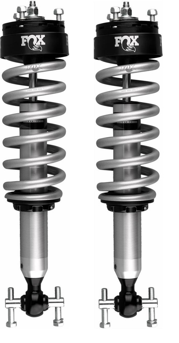 2019-25 Chevy Silverado GMC Sierra 1500 Fox Shock 2.0 IFP Front Coilover 2in Lift Pair