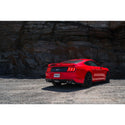 MBRP Exhaust 3in. Cat Back; with Quad 4in. Dual Wall Tips; Street Version; Black Coated