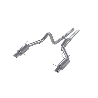 MBRP Exhaust 3in. Cat Back; Dual Split Rear; Street Version; T409