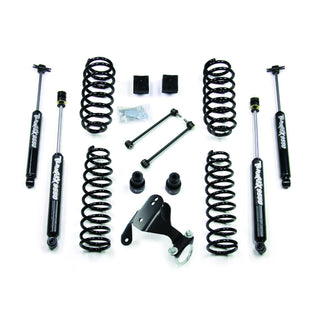 Terflex 07-18 Jeep Wrangler JK 4dr: 2.5 in. Coil Spring Base Lift Kit & 9550 VSS Twin-Tube