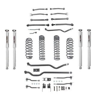 BELLTECH 153204TP LIFT KIT 4in. Lift Kit Inc. Front and Rear Trail Performance Shocks 2020+ Wrangler Rubicon JL Diesel 3.0L (4-Door)