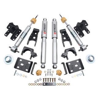 BELLTECH 991SP LOWERING KIT W/ Street Performance Shocks 2014-18 Chevrolet Silverado Sierra 1500 2wd -2
