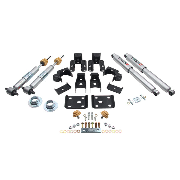BELLTECH 991SP LOWERING KIT W/ Street Performance Shocks 2014-18 Chevrolet Silverado Sierra 1500 2wd -2