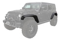 2018-24 Jeep Wrangler JLU 4 Door Flat Style Fender Flares Bushwacker