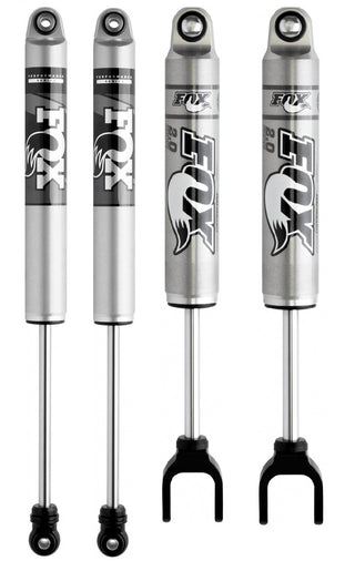 Fox Shocks 2.0 Set of Front and Rear 2011-19 Chevy GMC 2500HD 1.5