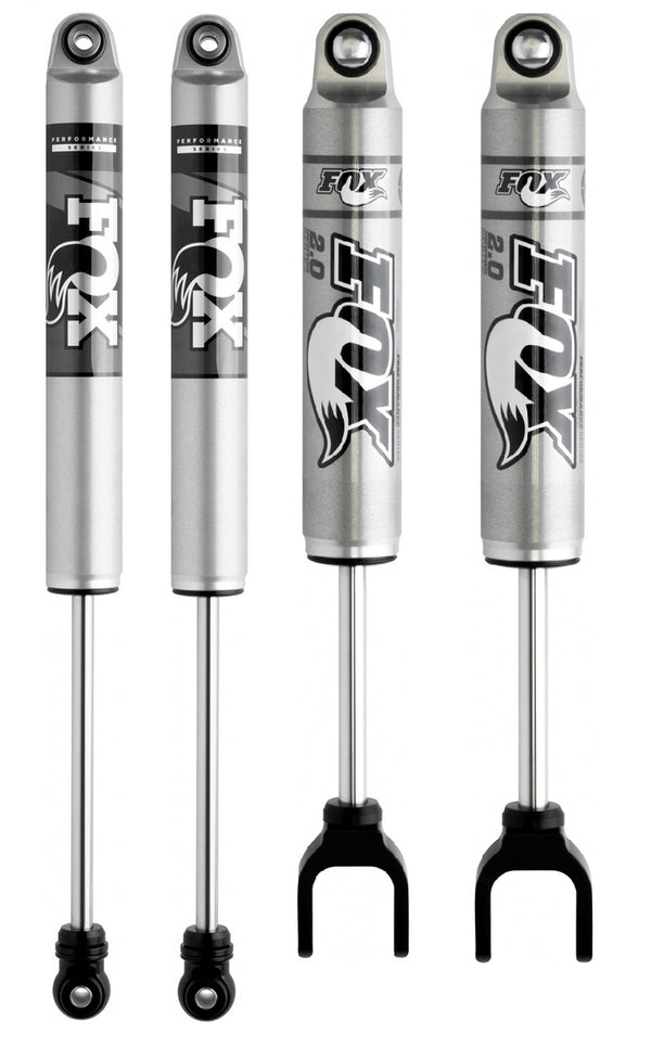 Fox Shocks 2.0 Set of Front and Rear 2011-19 Chevy GMC 2500HD 1.5
