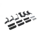Go Rhino D14439T - Dominator Xtreme D1 SideSteps - Complete Kit: SideStep + Brackets - Textured Black