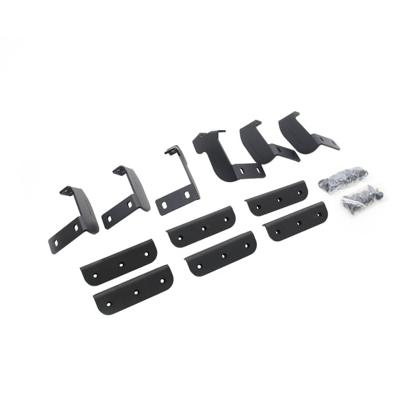 Go Rhino D14439T - Dominator Xtreme D1 SideSteps - Complete Kit: SideStep + Brackets - Textured Black