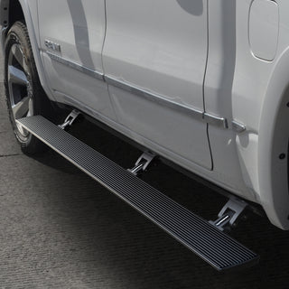 Go Rhino 20436680T - E1 Electric Running Board Kit - Protective Bedliner Coating