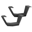 Go Rhino 6963688020T - RB30 Running Boards With Mounting Brackets & 2 Pairs Of Drops Steps Kit - Protective Bedliner Coating