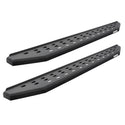 Go Rhino 6944397320T - RB20 Running Boards - Complete Kit: RB20 Running Board + Brackets + 2 Pair RB20 Drop Steps - Textured Black