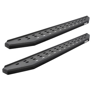 Go Rhino 69443973T - RB20 Running Boards - Complete Kit: RB20 Running Board + Brackets - Protective Bedliner Coating