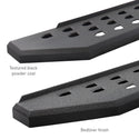 Go Rhino 69443973PC - RB20 Running Boards - Complete Kit: RB20 Running Board + Brackets - Protective Bedliner Coating