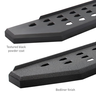 Go Rhino 6944397320T - RB20 Running Boards - Complete Kit: RB20 Running Board + Brackets + 2 Pair RB20 Drop Steps - Textured Black