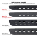 Go Rhino 69692748SPC - RB30 Slim Line Running Boards With Mounting Bracket Kit - Textured Black