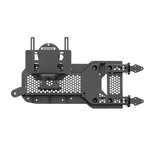 Go Rhino 27137T - Rockline Body Mount Spare Tire Carrier - Textured Black