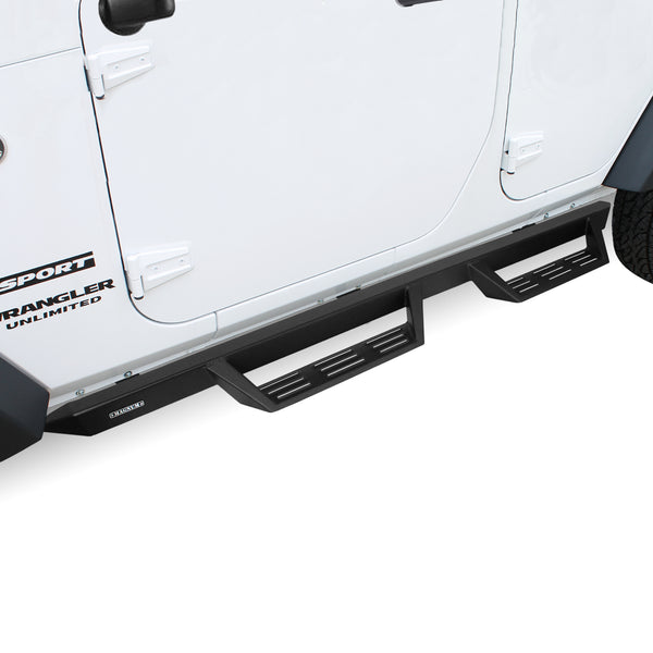 Magnum RT Gen 2 Drop Steps - Black Textured For Toyota Tundra Double Cab 2007-21