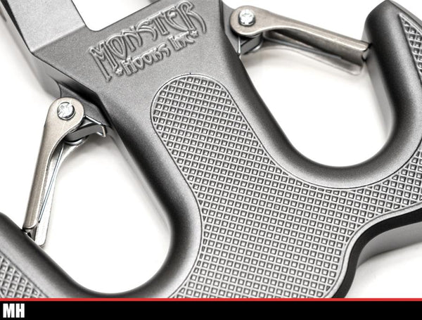 Monster Hook Hammerhead Hook - Billet Aluminum - Grey (MH-TH1A)