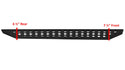 Go Rhino - 69417680T - RB20 Running Boards With Mounting Brackets - Protective Bedliner Coating