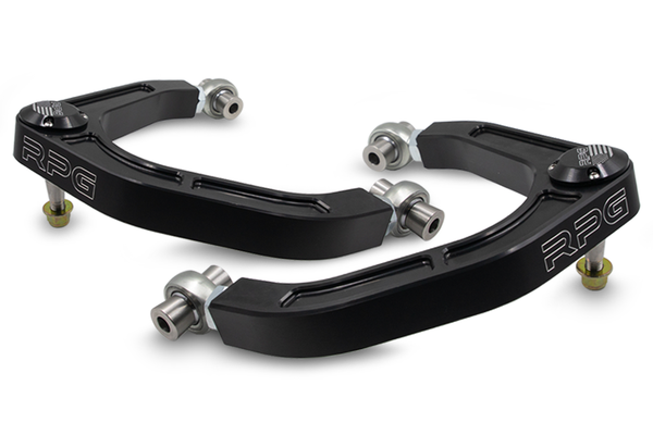 RPG Offroad Billet Upper Control Arms  2021-25 Ford F150 Raptor Gen 3 Black