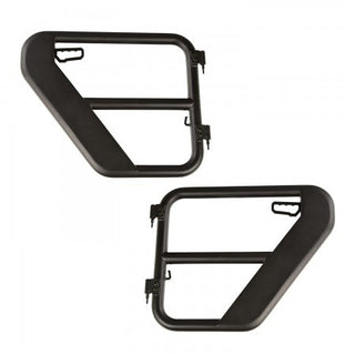 2018-21 Wrangler JL 4 Door 2020-21 Gladiator Rugged Ridge Tube Doors Rear Textured Black