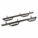 Rugged Ridge Spartan Nerf Bar Kit Textured Black 2018-21  Jeep Wrangler JL 4 Door