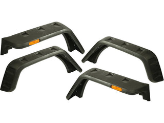 2007-18 Jeep Wrangler JK Rugged Ridge Hurricane Flat Fender Kit for